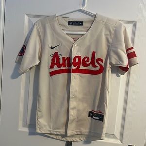 Angels Jersey Trout youth M